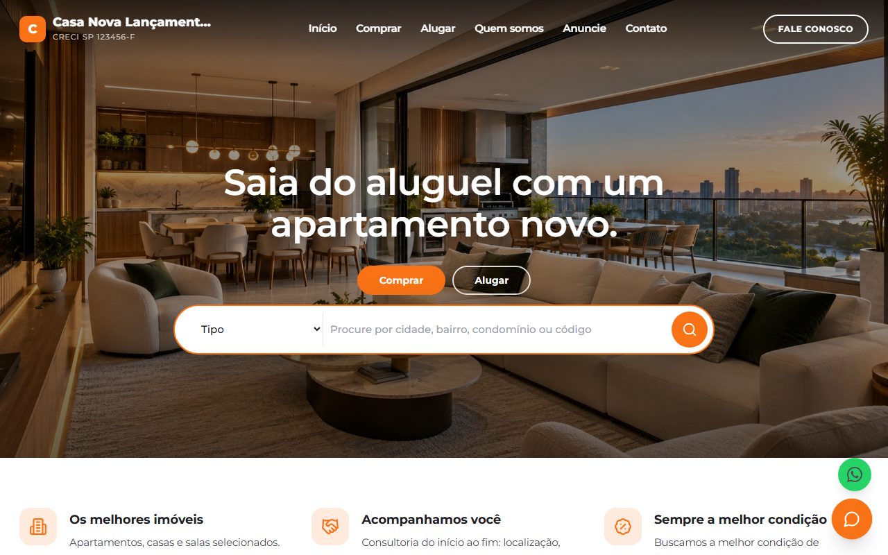 Prévia Lançamento Conversão